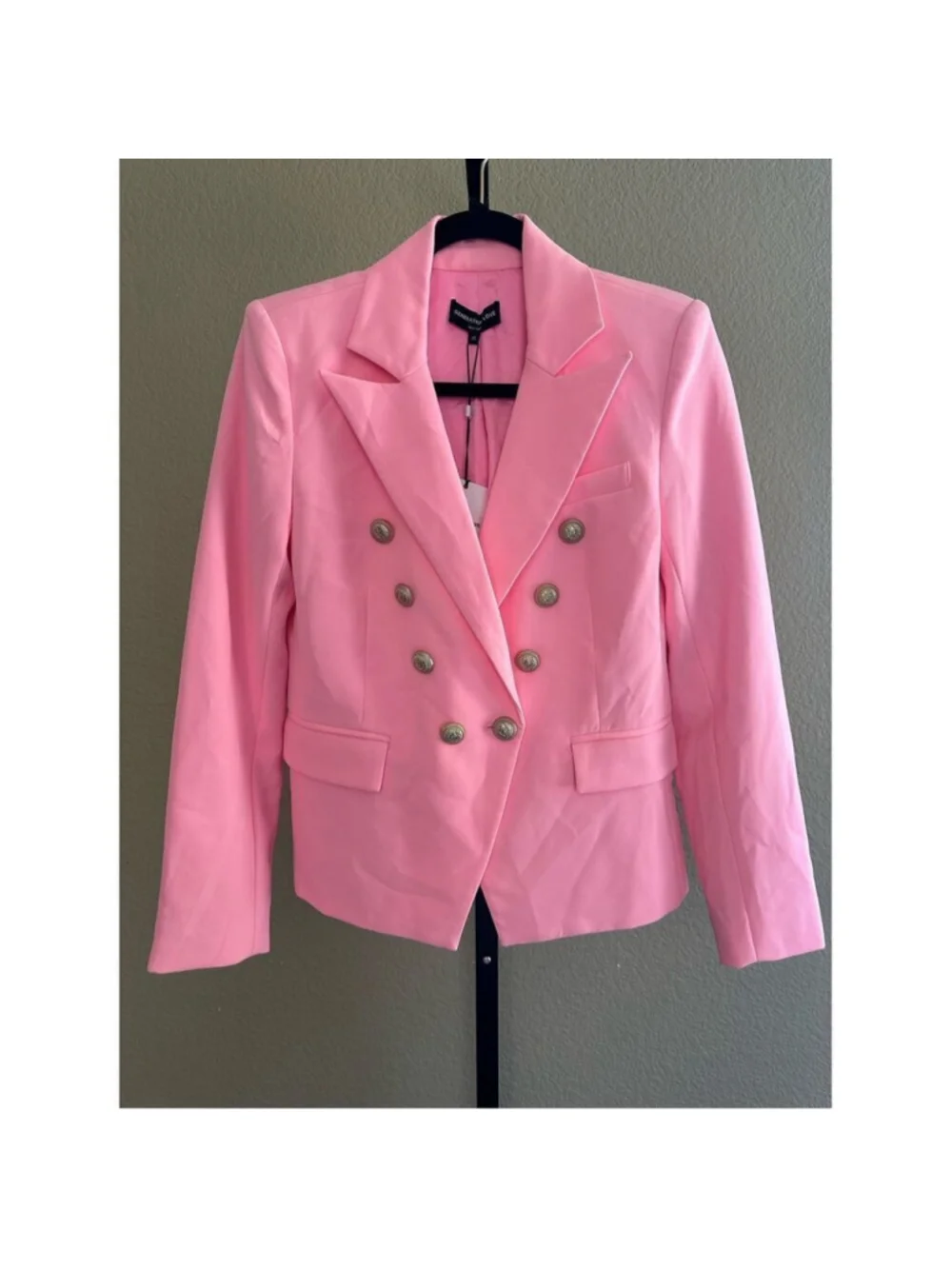 Generation Love Delilah Crepe Blazer in Cotton Candy Size XS